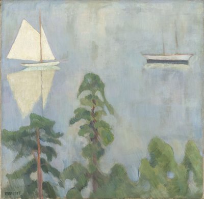 Specchiarsi da Erik Theodor Werenskiold