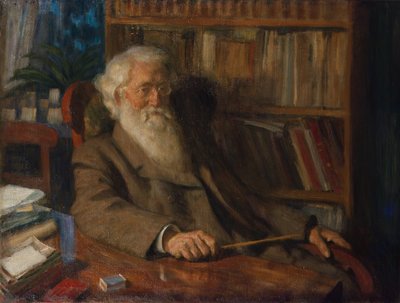 Professor Johan Ernst Welhaven Sars da Erik Theodor Werenskiold