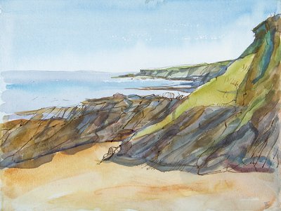 Spiaggia rocciosa sul Roseland da Erin Townsend