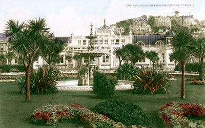 Il Padiglione, Torquay, Devon, inizio XX secolo da Ern Bishop