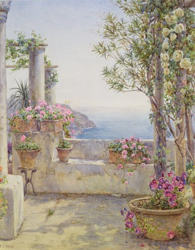 Un balcone italiano da Ernest Arthur Rowe