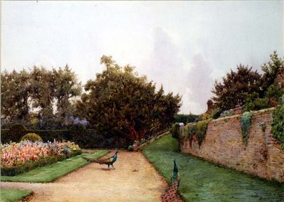 Sotto la terrazza, Penshurst, Kent da Ernest Arthur Rowe
