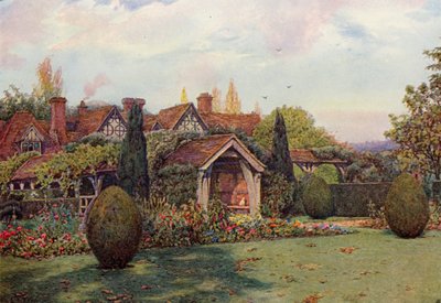 Great Tangley Manor, Surrey da Ernest Arthur Rowe