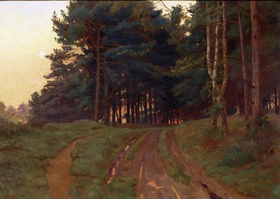 Il silenzio reclamò il suo regno serale da Ernest Arthur Rowe