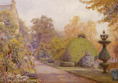 Il sentiero degli tassi, Barncluith, Strathclyde da Ernest Arthur Rowe