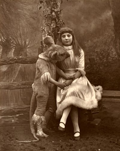 Alice e il ghiro, 1887 da Ernest Barraud