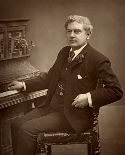 Arthur Cecil, attore, comico, drammaturgo e direttore teatrale britannico, 1887 da Ernest Barraud