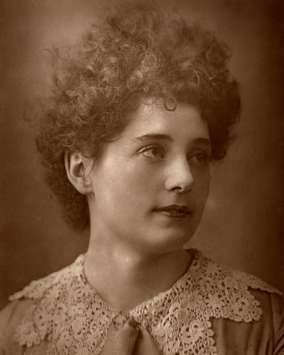 Blanche Horlock, attrice britannica, 1887 da Ernest Barraud