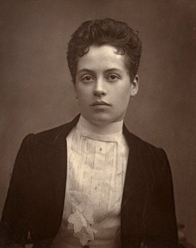 Clo Graves, autrice e drammaturga irlandese, 1888 da Ernest Barraud