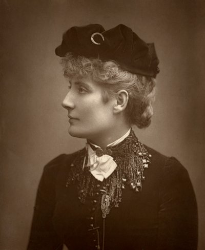 Harriett Jay, autrice e drammaturga britannica, 1888 da Ernest Barraud