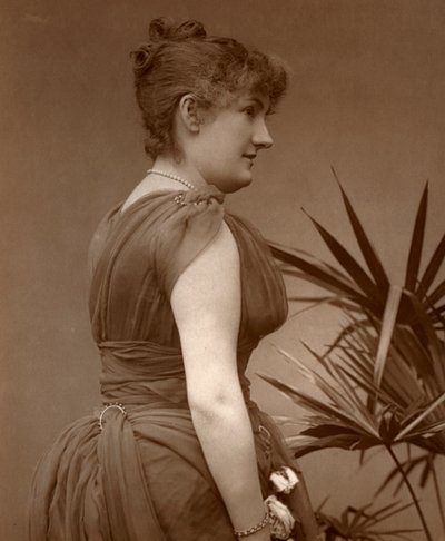Miss Edith Woodworth, attrice britannica, 1888 da Ernest Barraud