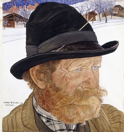 Uomo di Saviese da Ernest Bieler