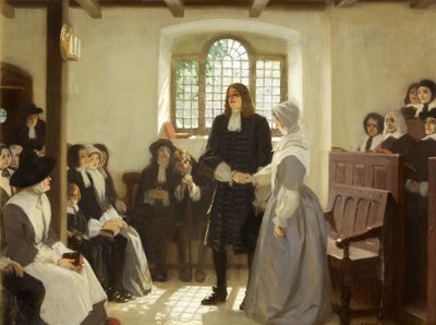 Il matrimonio di William Penn e Hannah Callowhill da Ernest Board