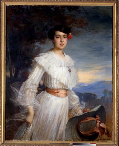 Ritratto di Madeleine Reclus da Ernest Bordes