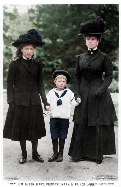 Regina Maria, Principessa Maria e Principe Giovanni, 1910s da Ernest Brooks