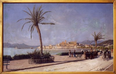 Passeggiata sulla Croisette di Cannes da Ernest Buttura