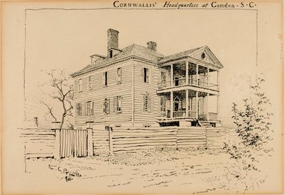 Quartier generale della Cornovaglia, Camden, Carolina del Sud da Ernest C. Peixotto