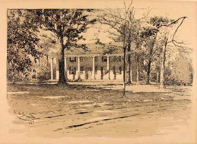 Saratoga. La casa del generale Schuyler da Ernest C. Peixotto
