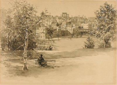Vista sulla città() da Ernest C. Peixotto