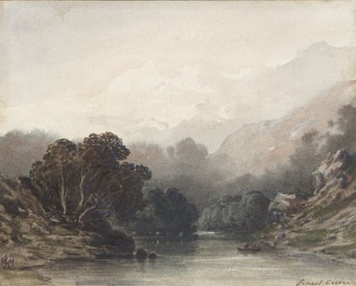 Lago di montagna all