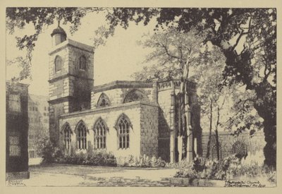 La chiesa ospedaliera, San Bartolomeo il Minore da Ernest Coffin