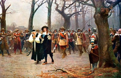 Esecuzione di Carlo I, 1649 1909 da Ernest Crofts
