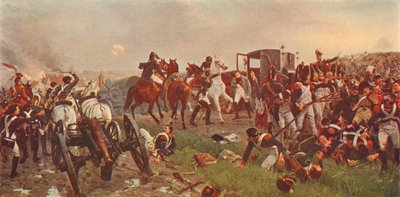 La sera della battaglia di Waterloo, 1879 1906 da Ernest Crofts