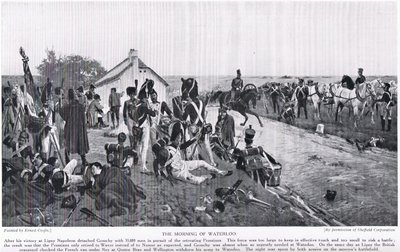 La mattina di Waterloo, illustrazione da 