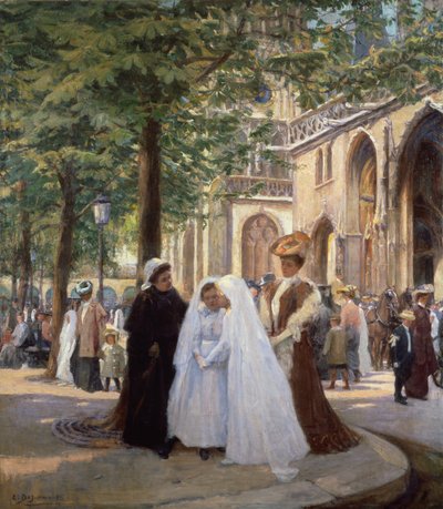 La prima comunione da Ernest Desurmont