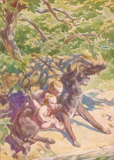 Giù al fiume venne una lupa a bere, c1912 da Ernest Dudley Heath