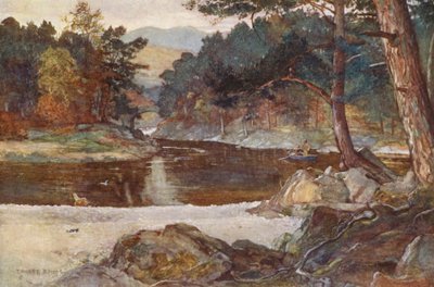 Il fiume Tummel a Pitlochry da Ernest Edward Briggs