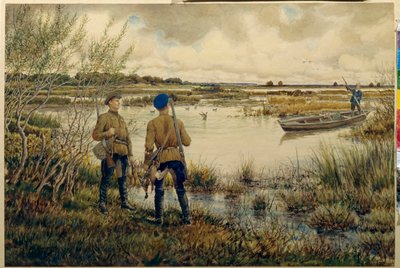 Ritorno dalla caccia da Ernest Ernestovich Lissner