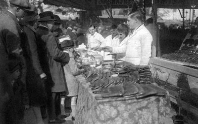 Venditore di pan di zenzero, Parigi, 1931 da Ernest Flammarion