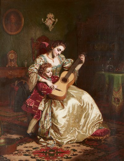 Il primo passo nel romanticismo da Ernest Gustav Giradot