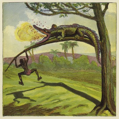 Coccodrillo da Ernest Henry Griset