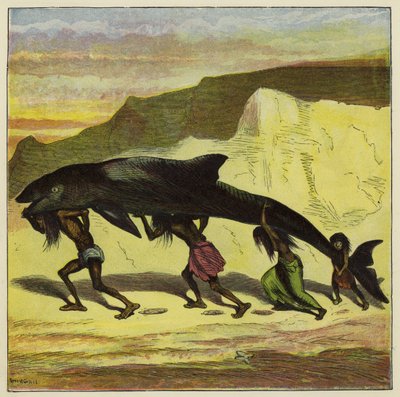 Grande pesce divertente da Ernest Henry Griset