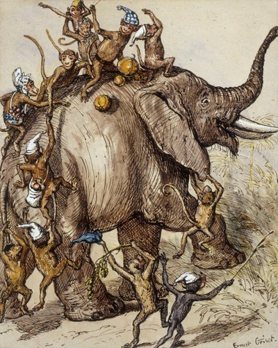 Capricci delle Scimmie da Ernest Henry Griset
