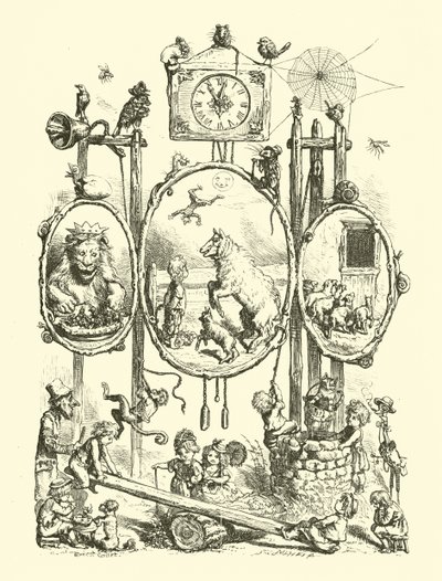 Filastrocche nazionali, Frontespizio da Ernest Henry Griset