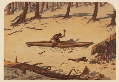 Campo preistorico, 1871 da Ernest Henry Griset