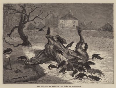 Gli Orrori della Guerra, sulla Strada per Beaugency da Ernest Henry Griset