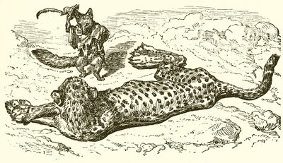 Il leopardo e la volpe da Ernest Henry Griset