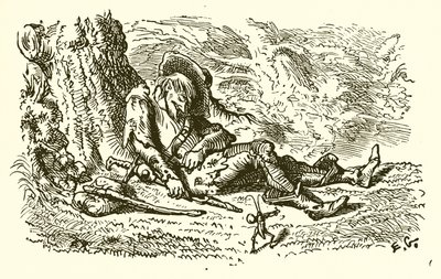 Le cavallette e la cavalletta da Ernest Henry Griset