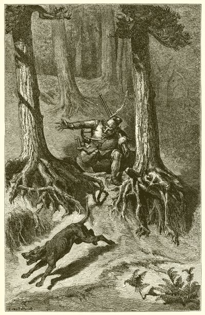 Il Vecchio Segugio da Ernest Henry Griset