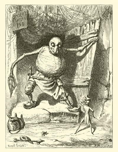 Il ragno e la mosca da Ernest Henry Griset