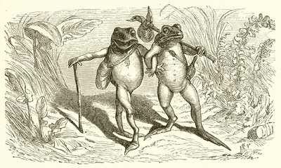 Le due rane da Ernest Henry Griset