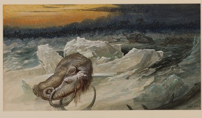 Mammut lanoso da Ernest Henry Griset