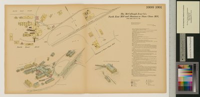 North East Mill e Shannon o Stone Chase Mill, Maryland, Hexamer General Surveys, 1880 da Ernest Hexamer