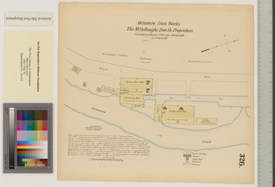 Octoraro Iron Works, Maryland, Hexamer General Surveys da Ernest Hexamer