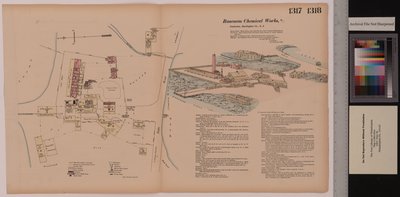 Volume 14, Rancocas Chemical Works, Hexamer General Surveys, Burlington, New Jersey, 1878 da Ernest Hexamer