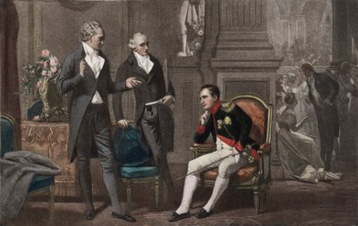 Napoleone, Goethe e Wieland da Ernest Hillemacher